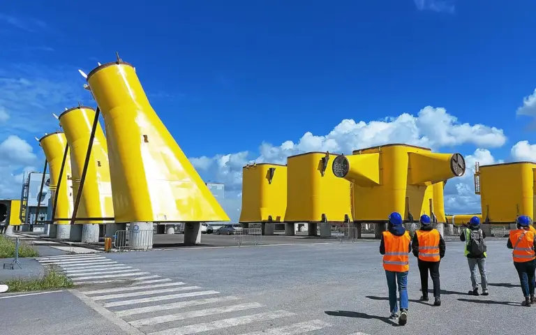Aide de 58 millions d’euros pour le port de Brest dans le secteur des éoliennes en mer.