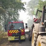 Agriculteurs de Gironde collaborent pour lutter contre les incendies en cours