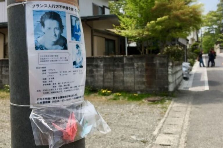 Disparition de Tiphaine Véron : tensions entre la famille et la police japonaise.