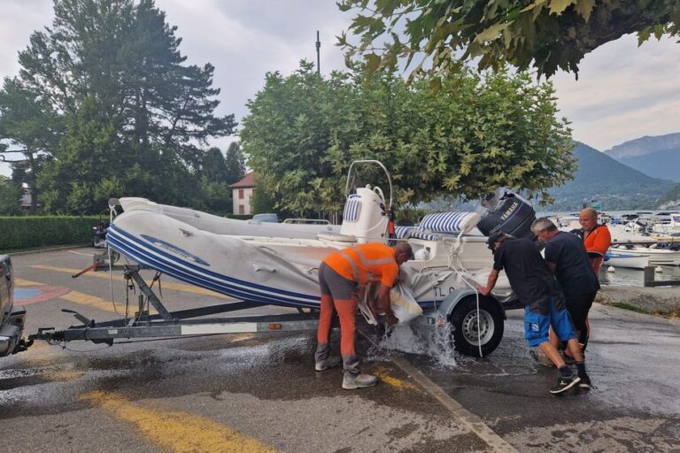 Accident sur le lac d’Annecy : collision de deux bateaux, un homme de 57 ans blessé gravement.
