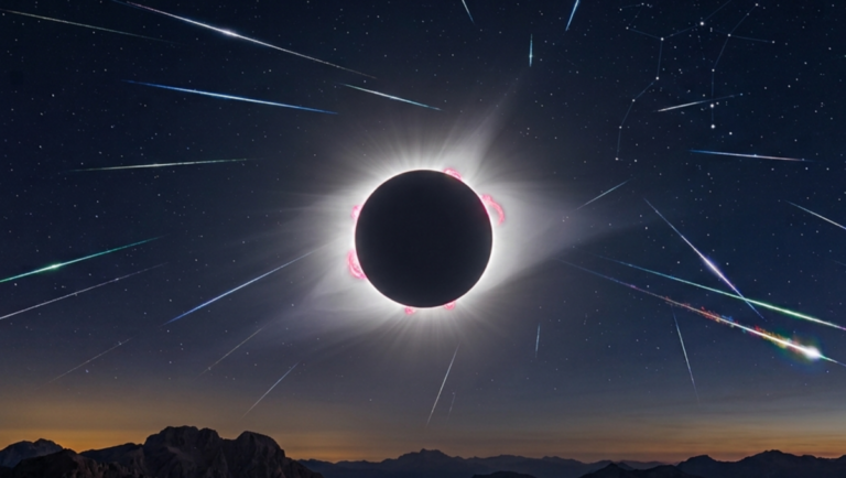 Éclipse lunaire et pluie de Perséides : un spectacle astronomique visible en France.