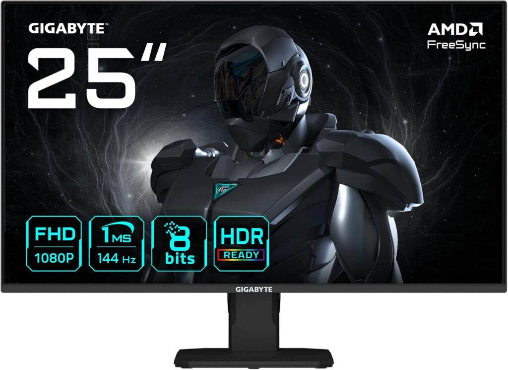 GIGABYTE GS25F14 : Moniteur Gaming FHD 25″ avec 144Hz et Display HDR 10
