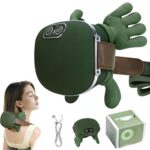 Massager Shiatsu portable avec chaleur pour soulager les douleurs musculaires, cadeau de Noël.