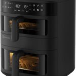 Electrolux Air Fryer 800 EAFD11B : Friteuse à air double zone et design gain de place.
