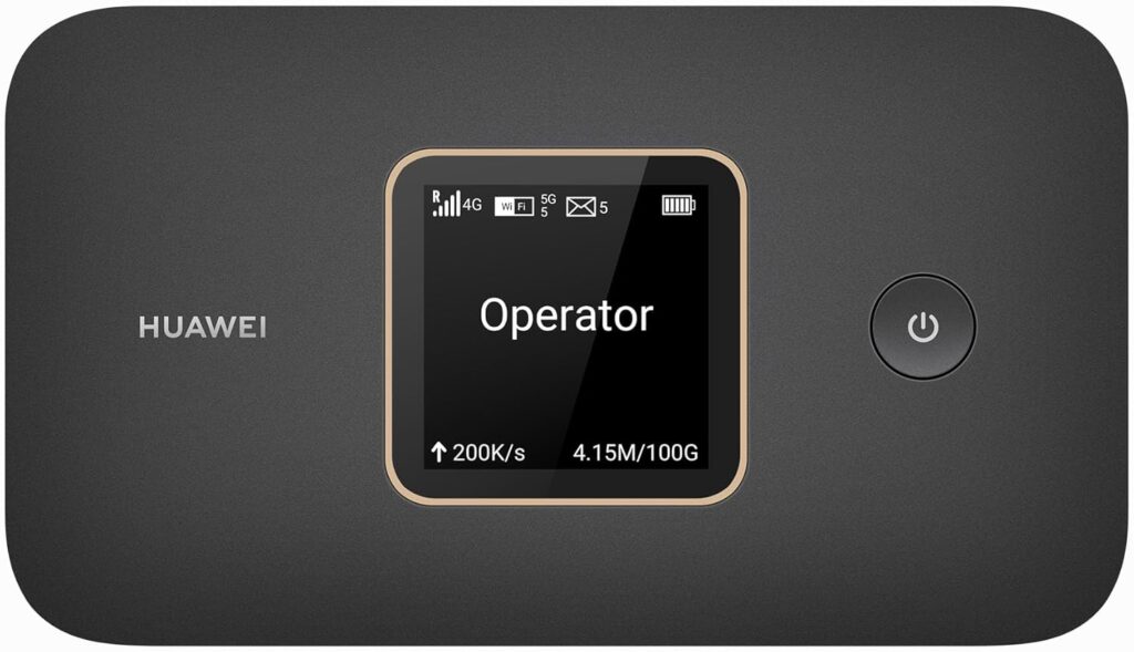 HUAWEI lance le routeur mobile 4G E5785 avec débit LTE de 300 Mbps et écran.
