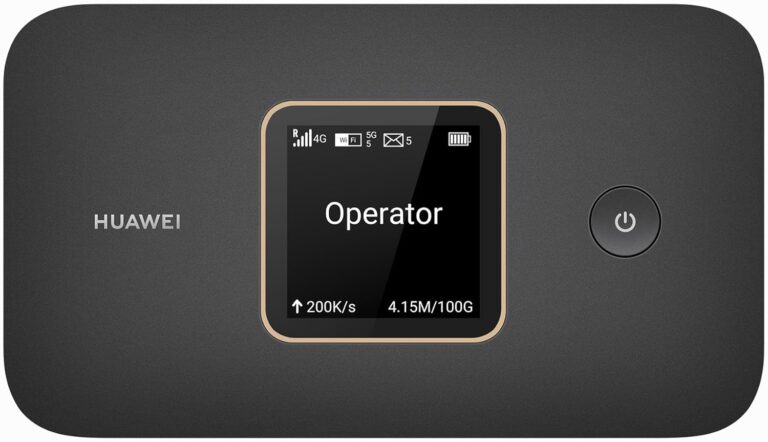 HUAWEI lance le routeur mobile 4G E5785 avec débit LTE de 300 Mbps et écran.