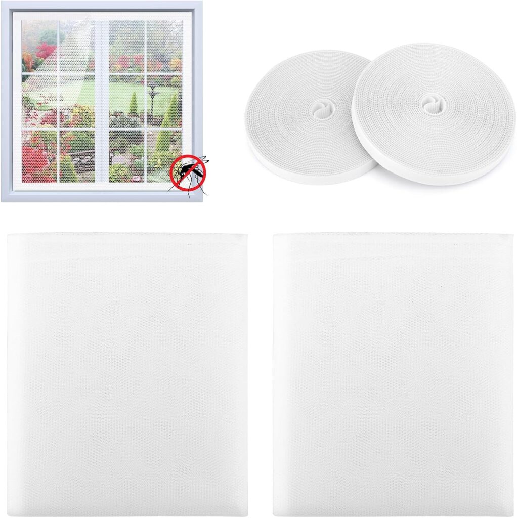 Coicok lance un filet anti-insectes ultra-fin pour fenêtres sans perçage, 150 x 200 cm