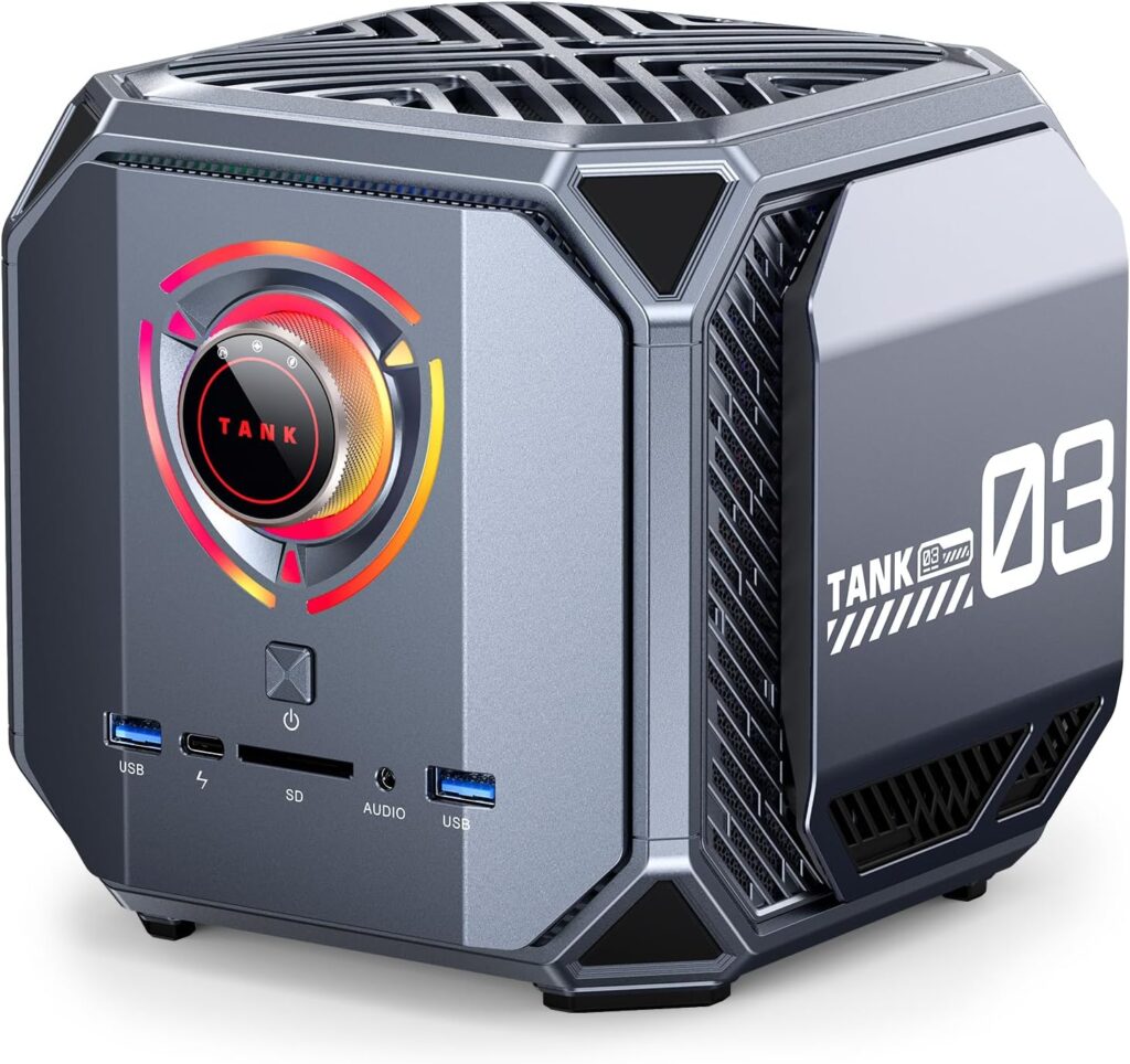 ACEMAGIC M1A Pro Mini AI Workstation, Intel Core i9 et Arc A770, vise les créateurs et joueurs.