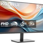KOORUI E2412F : Écran PC de 24 pouces FHD 100Hz avec fonctionnalités de confort visuel.