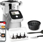 Moulinex I Companion Touch Pro : robot culinaire avec 18 modes et écran tactile intégré.