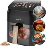 Cecotec lance la friteuse à air Cecofry & Grill Smokin’ 4500 sans huile pour la cuisson uniforme.