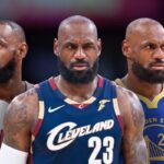 LeBron James face à un choix stratégique entre Golden State, Cleveland et Miami pour sa carrière NBA.