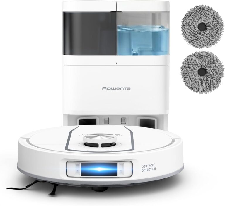 Rowenta X-PLORER Series 580 Max : Aspirateur robot avec nettoyage autonome et collecte de poussière