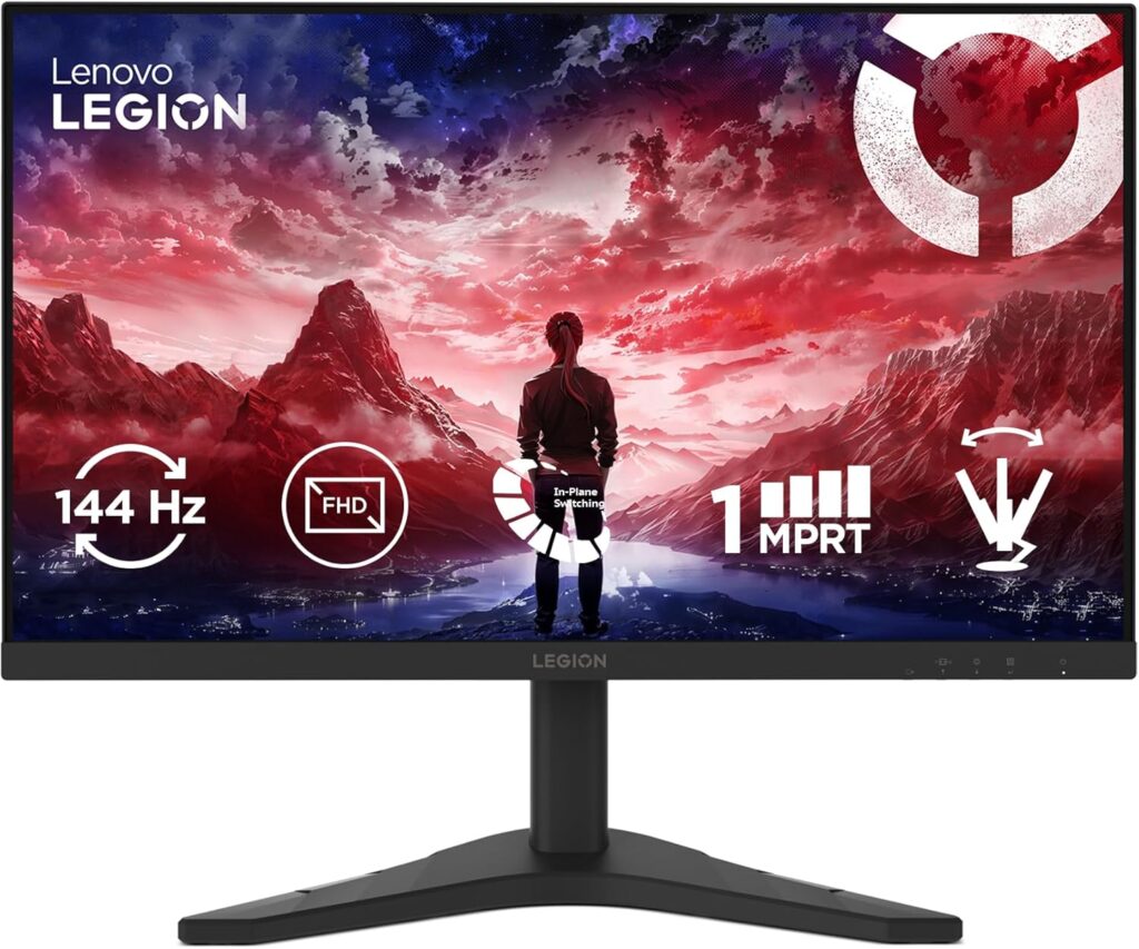 Lenovo présente le moniteur Legion R24s de 23,8 pouces avec caractéristiques avancées.