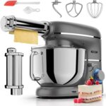 Nouveau processeur de pâtisserie avec machine à pâte de 2000 W et bol de 6,2 L.
