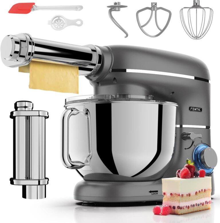 Nouveau processeur de pâtisserie avec machine à pâte de 2000 W et bol de 6,2 L.