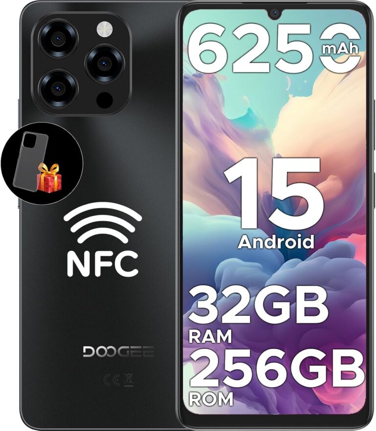 Note58 Pro : smartphone Android économique avec batterie 6250mAh et double SIM.
