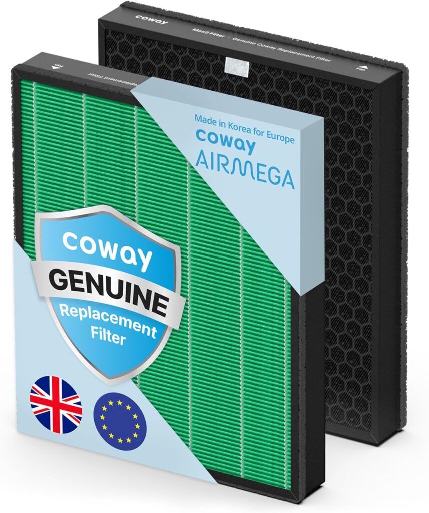 Coway Airmega 400/400s : Nouveau filtre 2-en-1 pour purificateurs d’air en ligne.