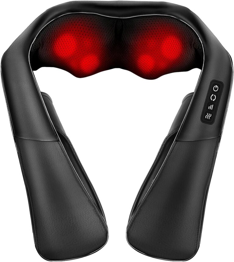 ELEHOT-Store lance un massager cervical avec rouleaux Shiatsu pour soulager les tensions musculaires.