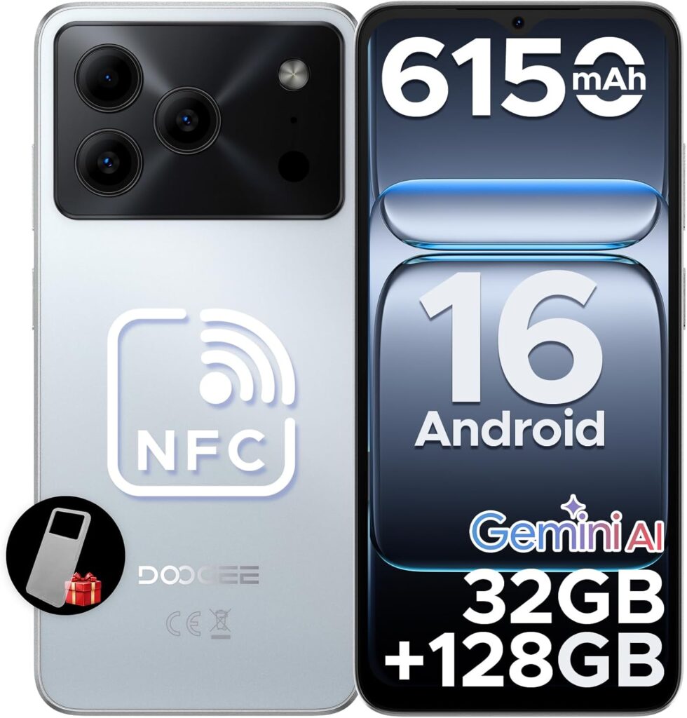 Note56 Pro : Smartphone Android 32GB/128GB avec 6150mAh et écran 6,56″ 90Hz disponible.