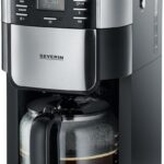 SEVERIN KA 4810 : Cafetière programmable avec broyeur intégré et capacité de 10 tasses.