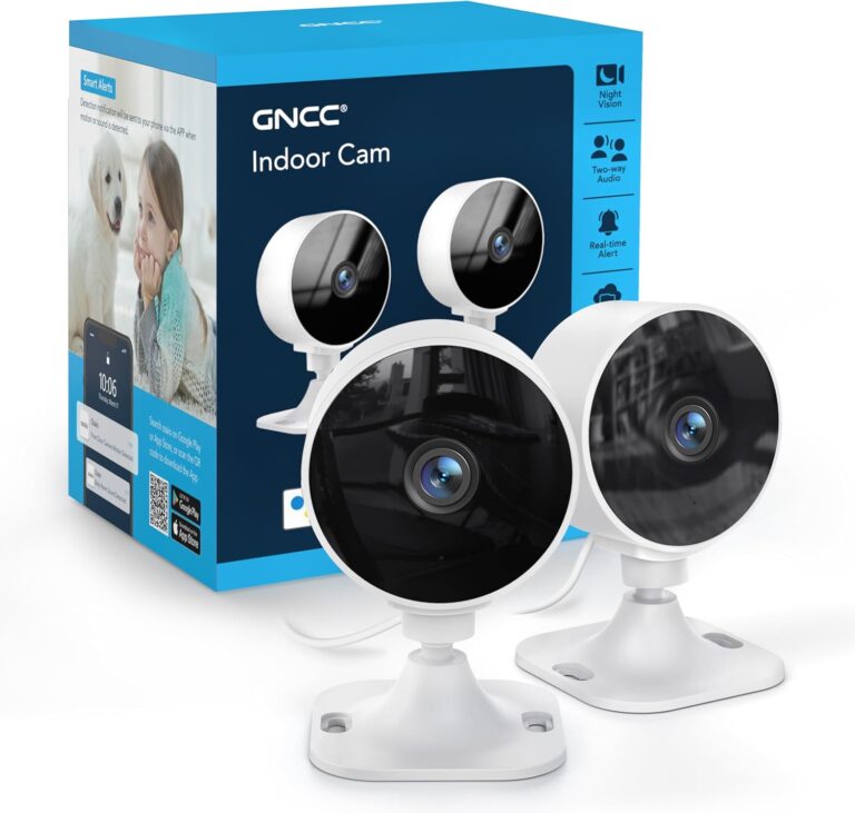 GNCC lance une caméra de sécurité intérieure 1080p avec détection de mouvement par IA et audio bidirectionnel