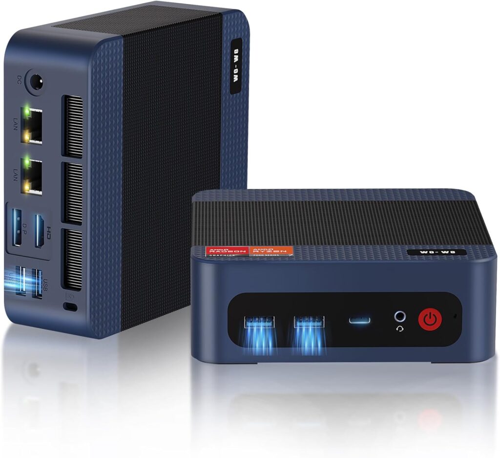 Lancement du mini PC wo-we P8 Gaming avec Ryzen 5, Radeon 760M et Wi-Fi 6E.