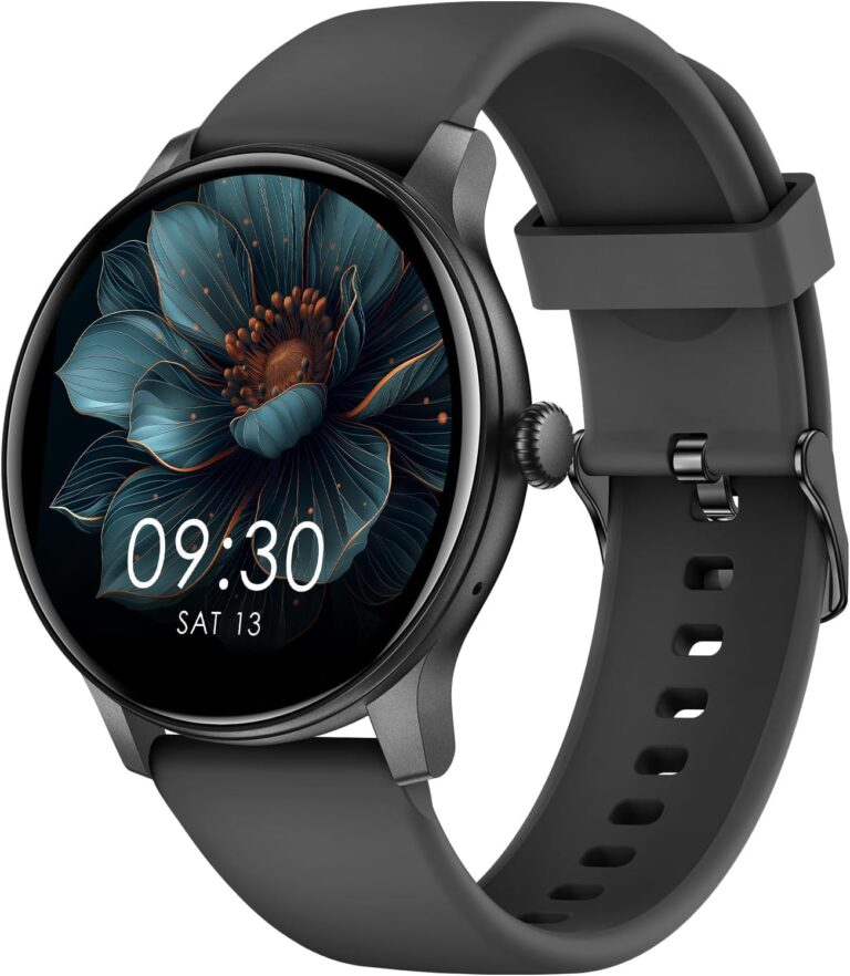 AcclaFit lance une smartwatch ronde 1,38 pouces avec Bluetooth et 147 modes sportifs.