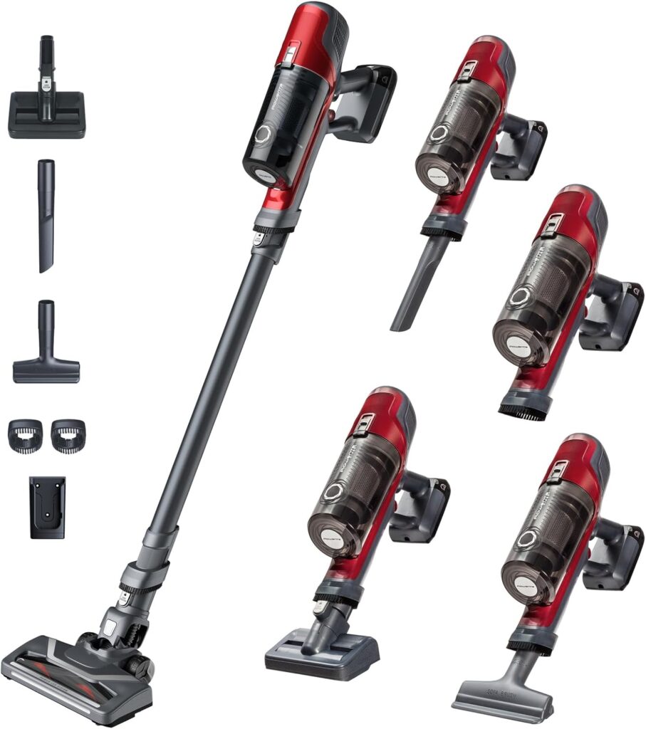 Rowenta présente l’aspirateur sans fil X-Pert 6.60, puissant et léger pour les poils d’animaux.