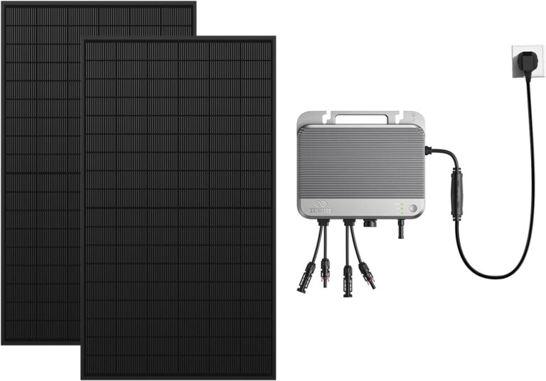 Zendure présente le SolarFlow 800 avec Inverseur Micro Hybride MPPT 1200W et panneaux solaires bifaciaux.