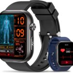 Montre connectée de santé avec ECG et 140+ modes sportifs pour iOS et Android.