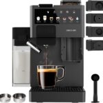 Cecotec Freestyle Grind & Latte : machine à café avec 20 bars et moulin conique, 1.6L d&rsquo;eau
