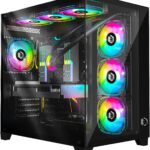 EMPIRE GAMING présente le boîtier PC CL-242 avec 7 ventilateurs ARGB LED addressables.