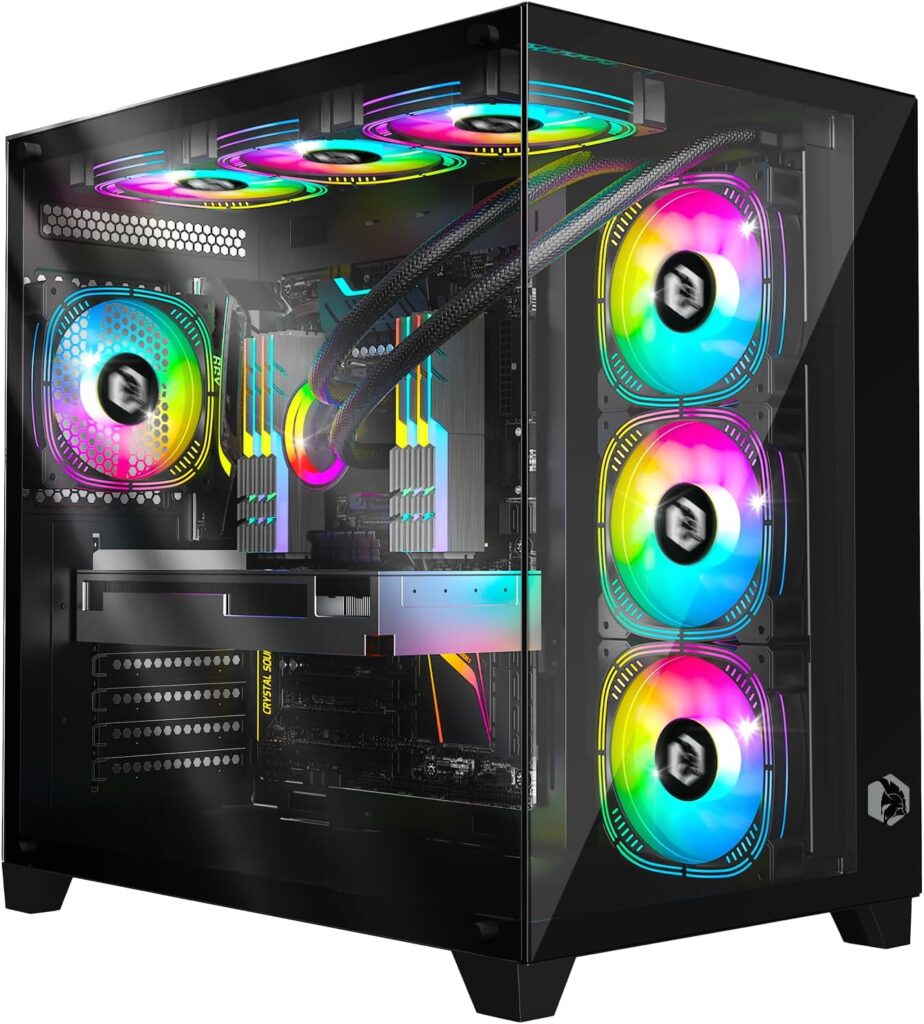 EMPIRE GAMING présente le boîtier PC CL-242 avec 7 ventilateurs ARGB LED addressables.