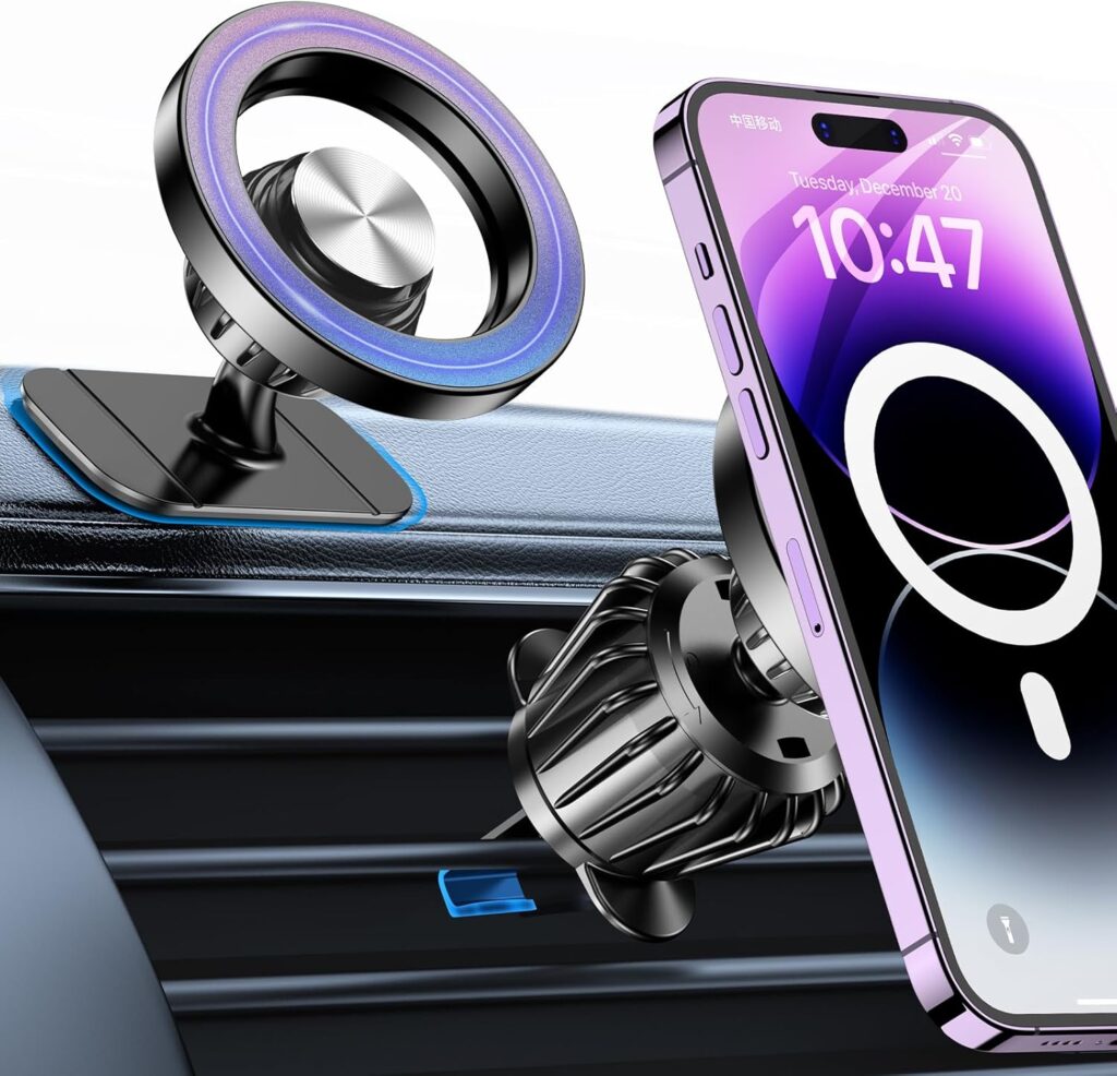 Kaistyle présente un support de téléphone magnétique avec 20 aimants et rotation à 360° pour smartphones.