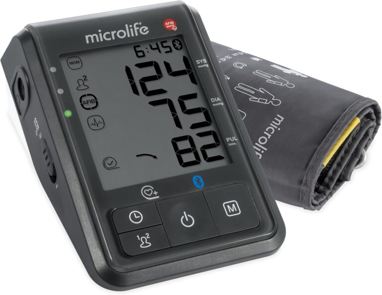 Microlife BP B6 Connect : Moniteur de Pression Artérielle Validé, 3 Mesures Consécutives