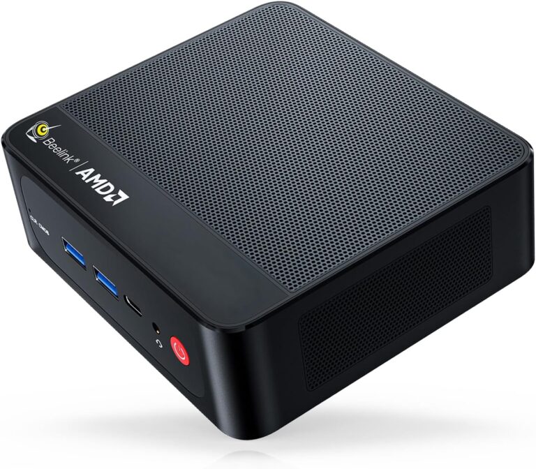 Beelink SER5 Pro : Mini PC avec AMD Ryzen 5, 16 Go RAM et affichage triple standardisé.