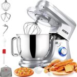 Lancement du Cheflee 2000 W, robot de cuisine 8 L en acier inoxydable, fonctionnement à 6 vitesses.