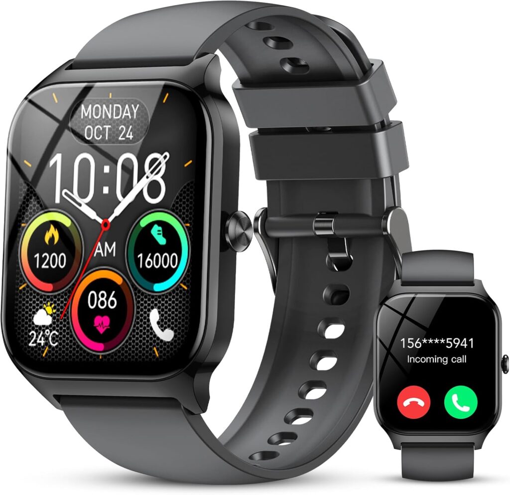 CASCHO présente une montre connectée IP68 avec 115+ modes et autonomie de 30 jours, compatible iOS/Android.