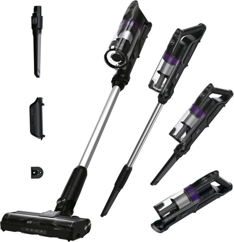 Hoover HF1 Plus : Aspirateur balai sans fil léger avec batterie amovible et éclairage LED