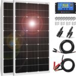 DOKIO 2PC : panneaux solaires de 100W pour charger des batteries 12V dans le secteur énergétique.