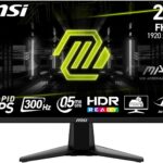MSI lance le moniteur gaming 255XF de 24,5″ avec panneau Rapid IPS et 300 Hz.