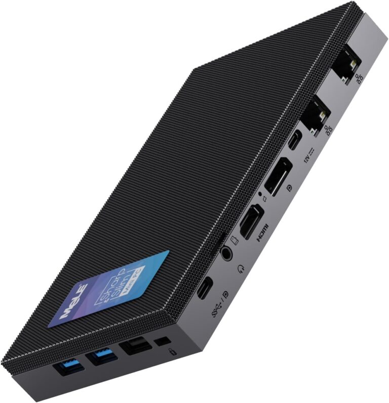 MeLE QuieterDL Mini PC Fanless cinq ports, triple affichage, processeur N150 jusqu’à 3,6 GHz