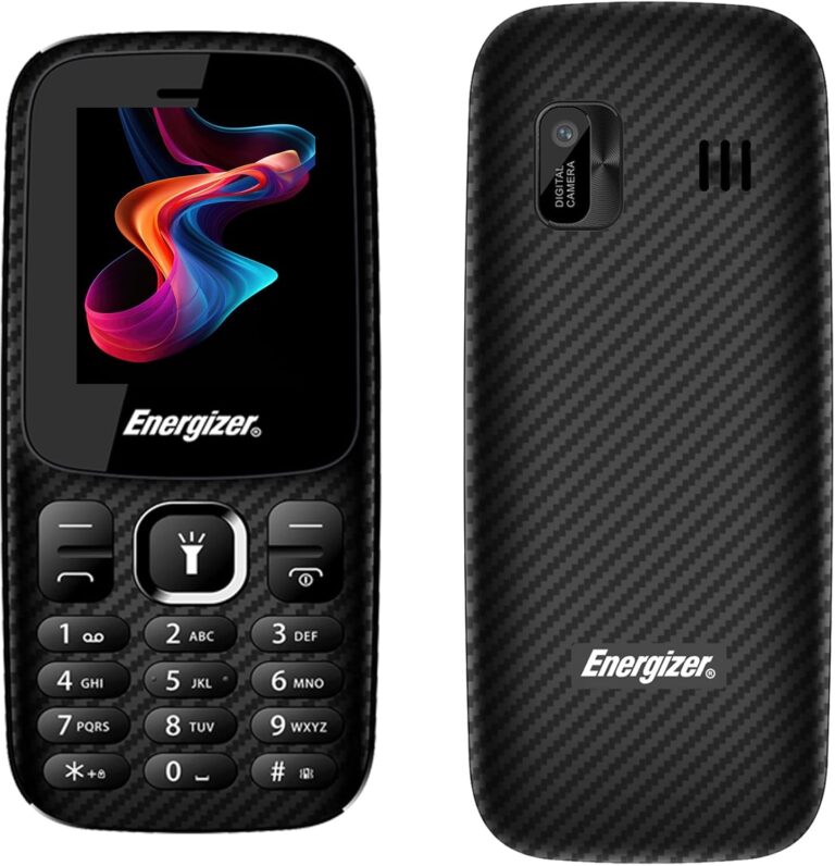 Energizer E13 : téléphone mobile 2G débloqué avec batterie 1000mAh et clavier AR
