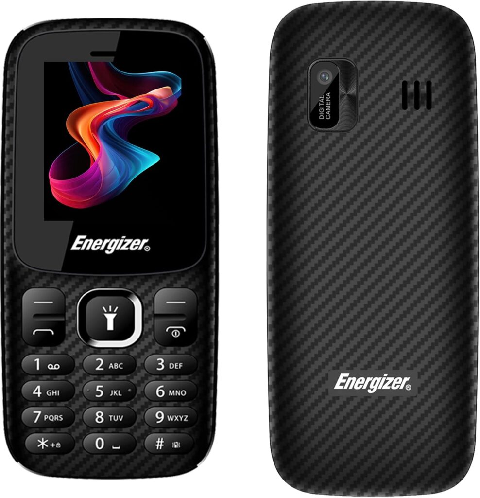 Energizer E13 : téléphone mobile 2G débloqué avec batterie 1000mAh et clavier AR