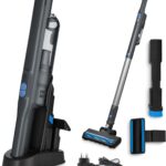 MEDION présente un aspirateur sans fil 2-en-1 avec moteur BLDC et filtre HEPA 13 pour allergènes.