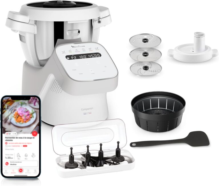 Moulinex lance le Companion, un robot culinaire 14 fonctions pour 10 personnes, fabriqué en France.