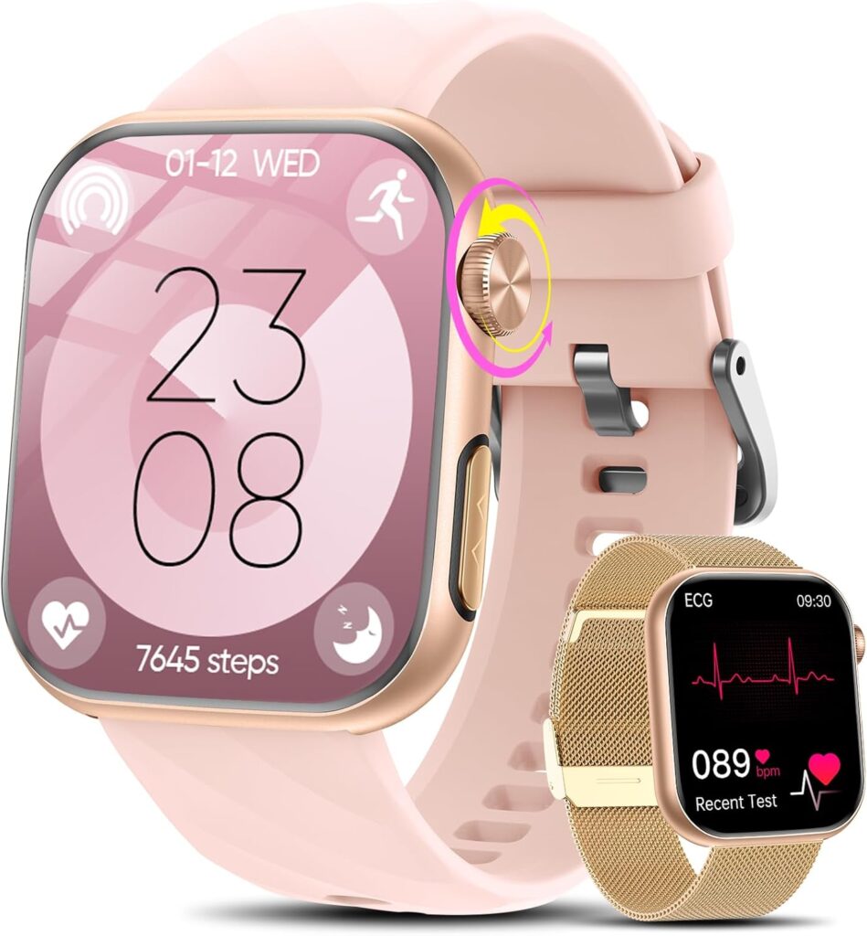 Montée des fonctionnalités de santé dans les montres connectées : une nouvelle smartwatch pour femmes intègre ECG et pression artérielle.