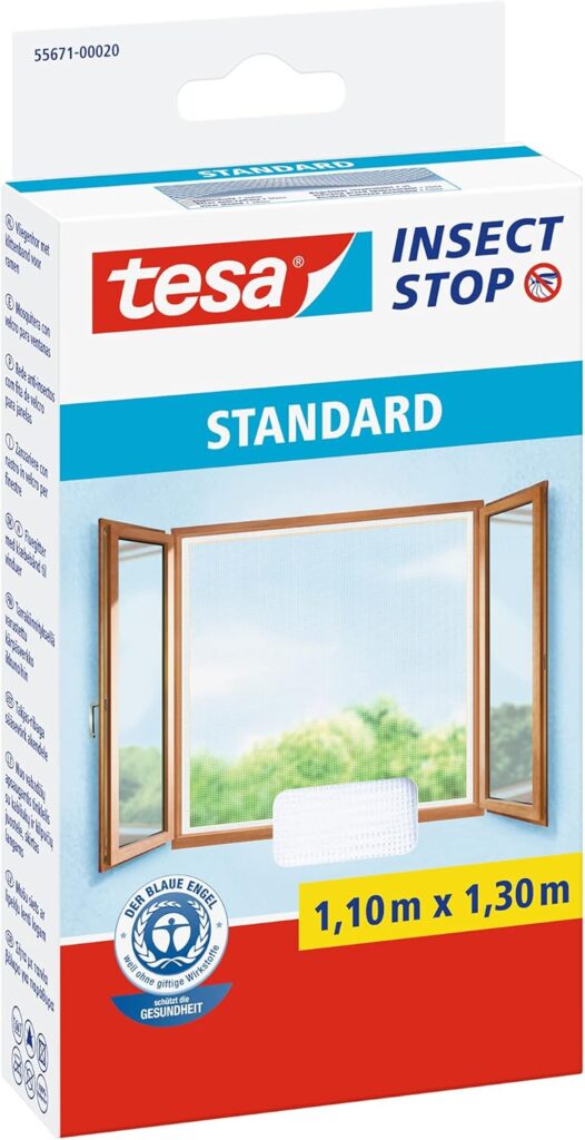Tesa Insect Stop H&L : Écran anti-insectes pour fenêtres, dimensions ajustables en France