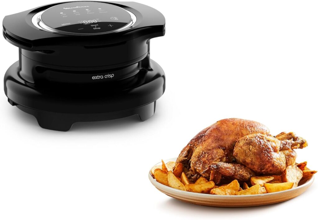 Moulinex Extra Crisp Cookeo : recettes sans huile avec 4 programmes et température ajustable